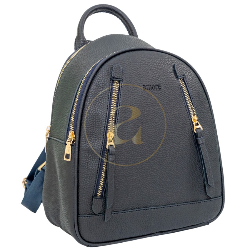 Дамска раница AMORE Martina - Navy Blue Дамска раница AMORE Martina - Navy Blue