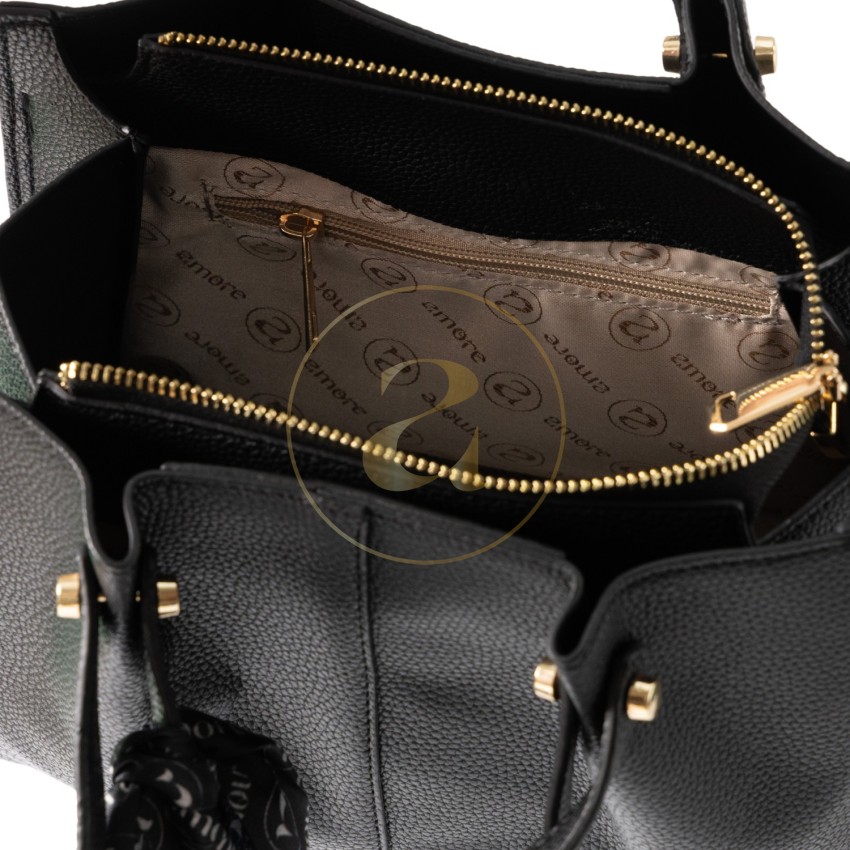 Класическа дамска чанта AMORE Giulia - Black