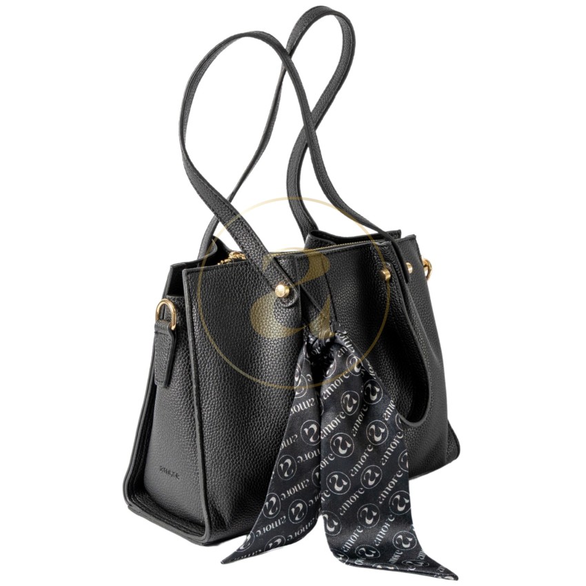 Класическа дамска чанта AMORE Giulia - Black