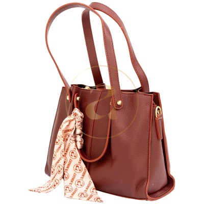 Класическа дамска чанта AMORE Giulia - Claret red