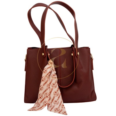 Класическа дамска чанта AMORE Giulia - Claret red