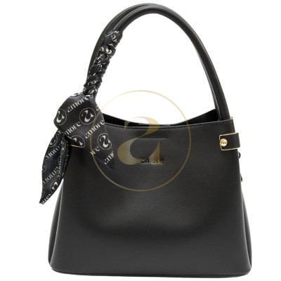 Ежедневна дамска чанта AMORE Fiorella - Black