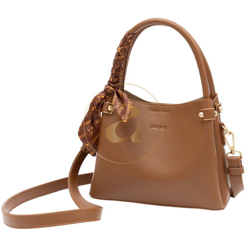 Ежедневна дамска чанта AMORE Fiorella - Tan