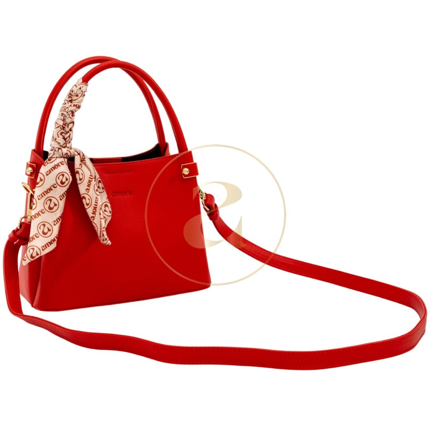 Ежедневна дамска чанта AMORE Fiorella - Red Ежедневна дамска чанта AMORE Fiorella - Red