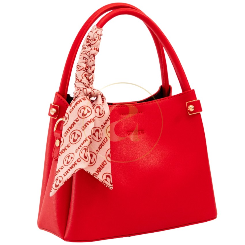 Ежедневна дамска чанта AMORE Fiorella - Red