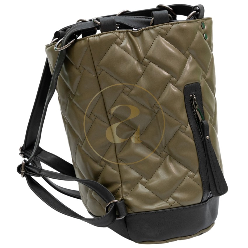 Спортно елегантна дамска раница AMORE Livia - Green