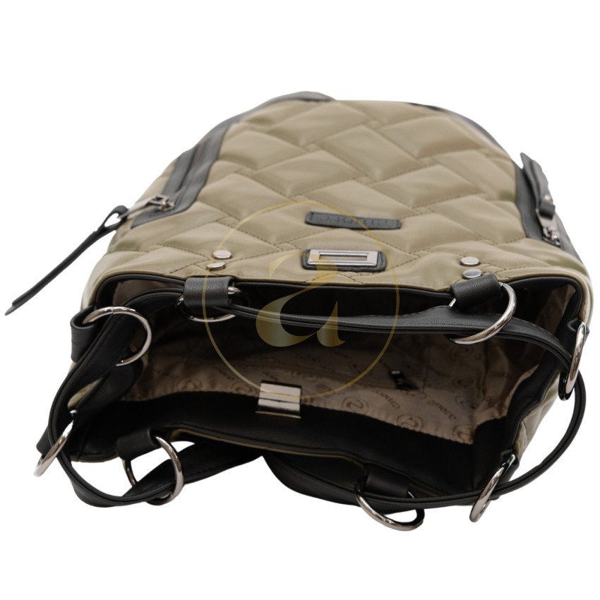 Спортно елегантна дамска раница AMORE Livia - Green