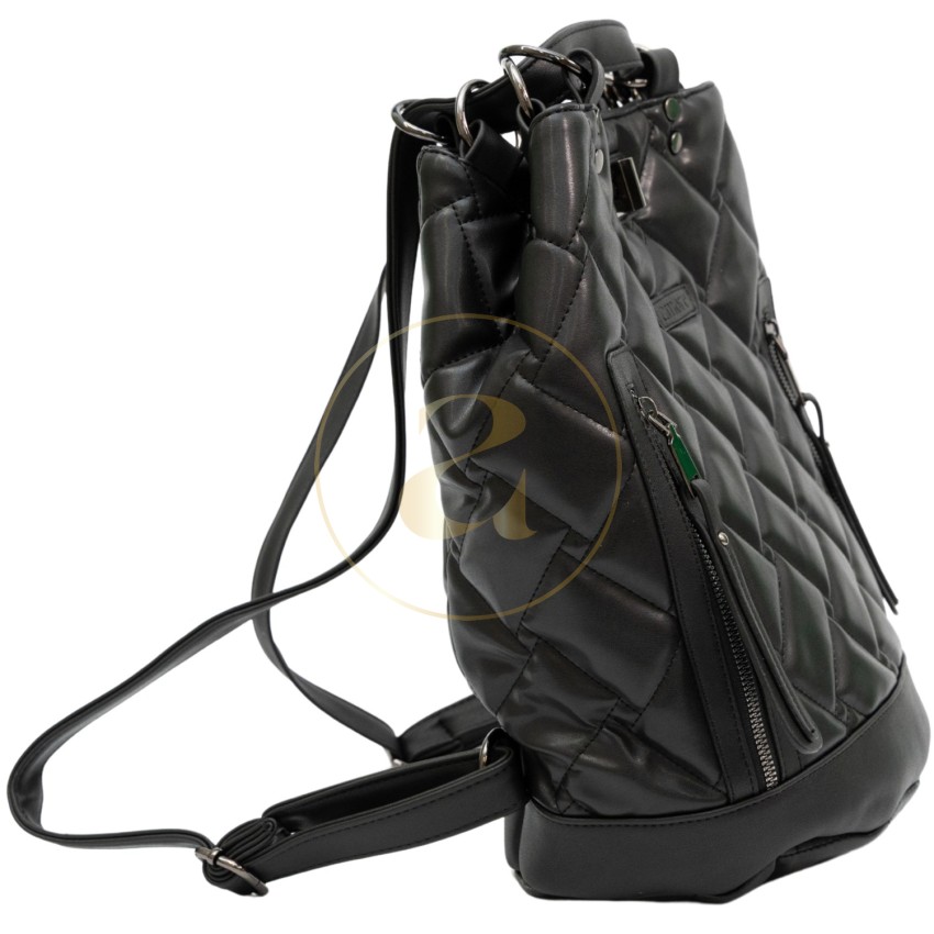 Спортно елегантна дамска раница AMORE Livia - Black