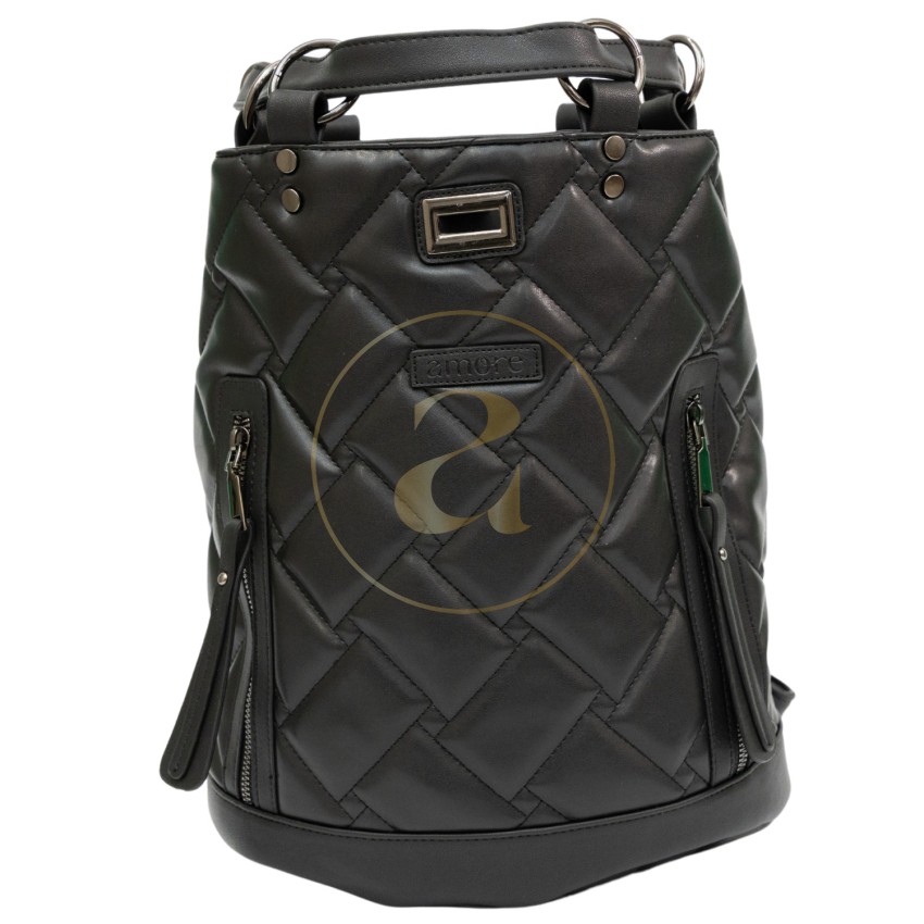 Спортно елегантна дамска раница AMORE Livia - Black