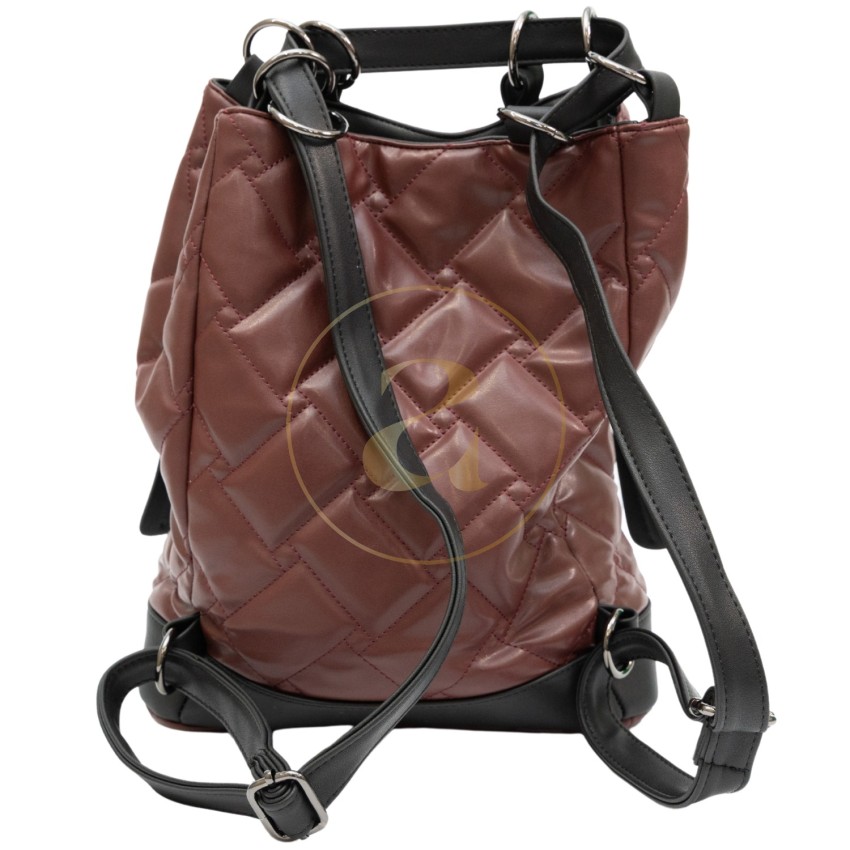 Спортно елегантна дамска раница AMORE Livia - Claret red