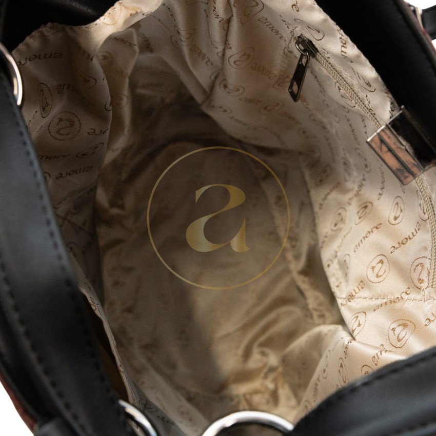 Спортно елегантна дамска раница AMORE Livia - Claret red