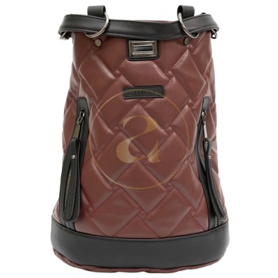 Спортно елегантна дамска раница AMORE Livia - Claret red