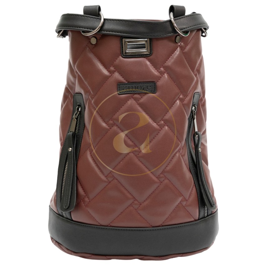 Спортно елегантна дамска раница AMORE Livia - Claret red