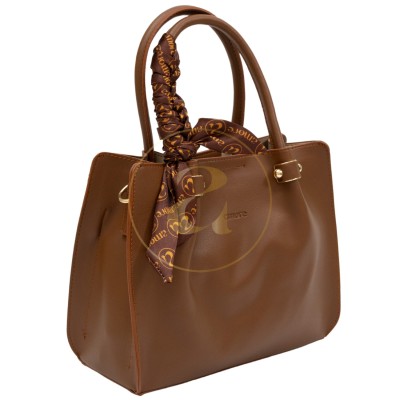 Класическа дамска чанта AMORE Francesca - Tan