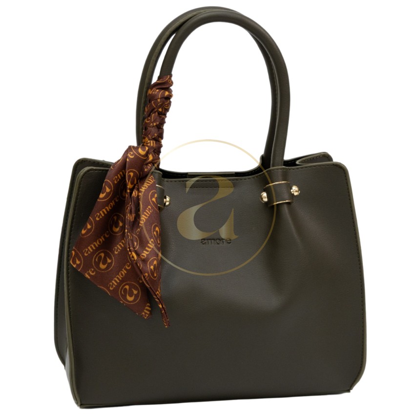 Класическа дамска чанта AMORE Francesca - Green