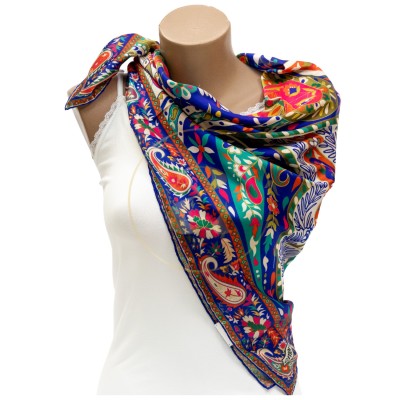 Елегантен дамски шал AMORE Costanza, 90см х 90см