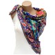 Елегантен дамски шал AMORE Costanza, 90см х 90см