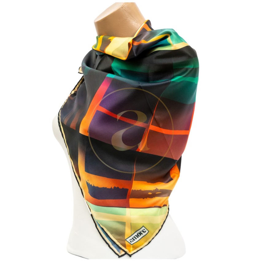 Елегантен дамски шал AMORE Donatella, 90см х 90см