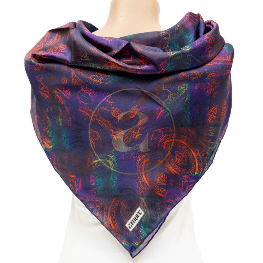 Елегантен дамски шал AMORE Emanuela, 90см х 90см