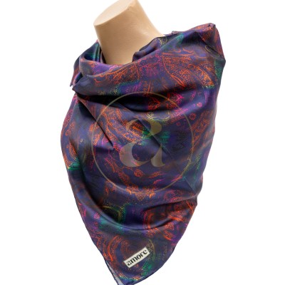 Елегантен дамски шал AMORE Emanuela, 90см х 90см