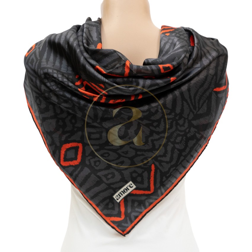Елегантен дамски шал AMORE Giovanna, 90см х 90см