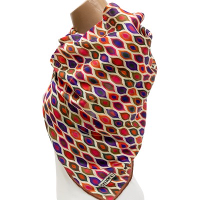 Елегантен дамски шал AMORE Paola, 90см х 90см