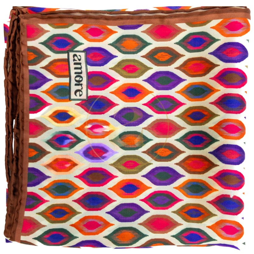 Елегантен дамски шал AMORE Paola, 90см х 90см