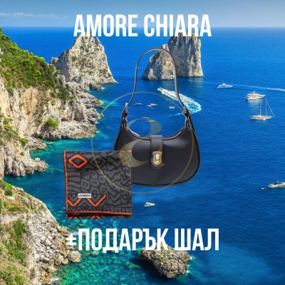 Ежедневна дамска чанта AMORE Chiara - Black