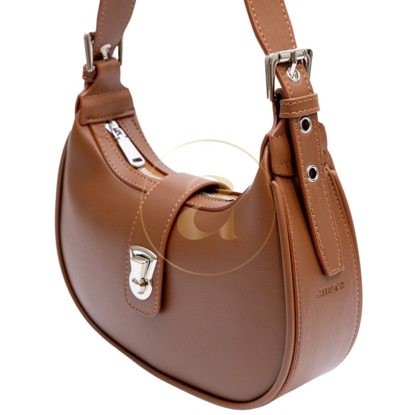 Ежедневна дамска чанта AMORE Chiara - Tan
