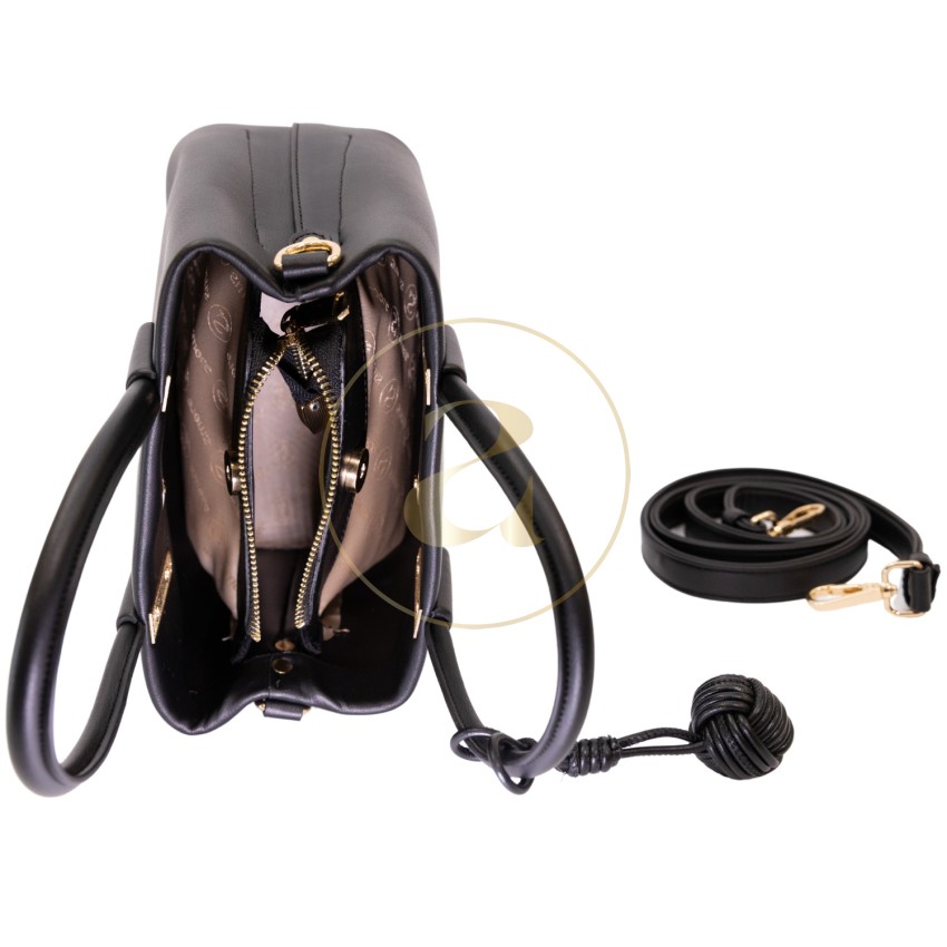 Класическа дамска чанта AMORE Alessia - Black