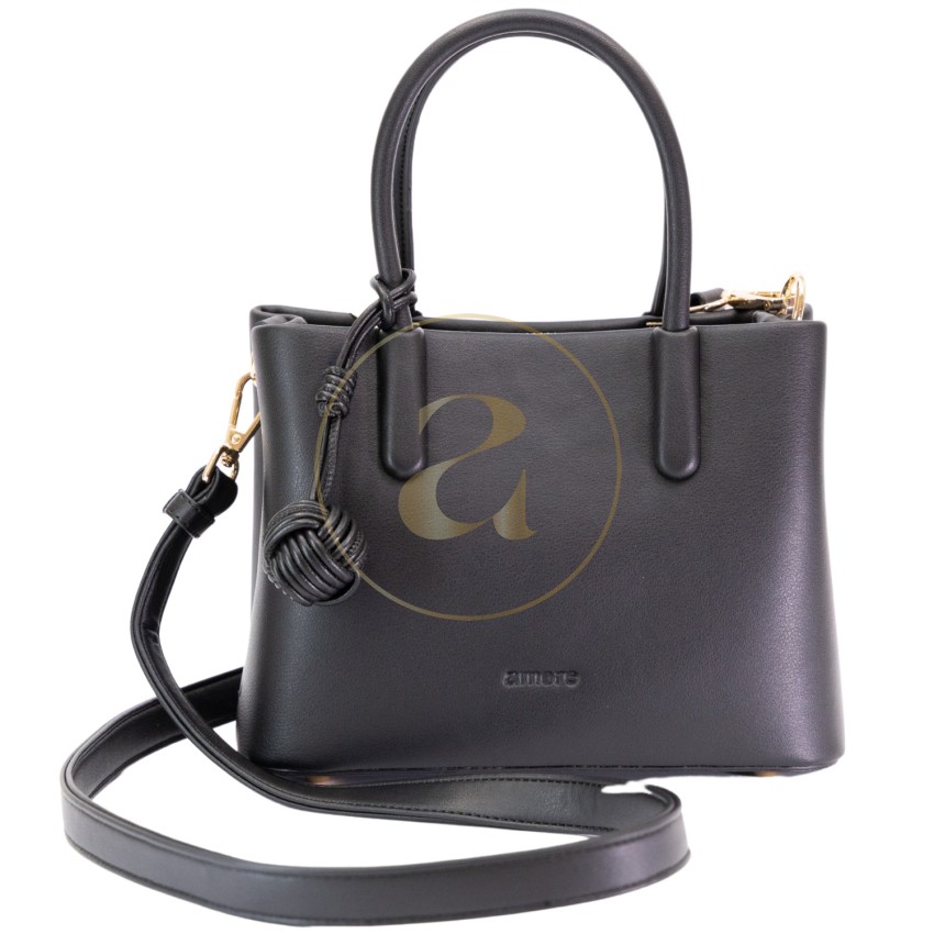 Класическа дамска чанта AMORE Alessia - Black