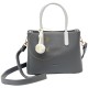 Класическа дамска чанта AMORE Alessia - Grey