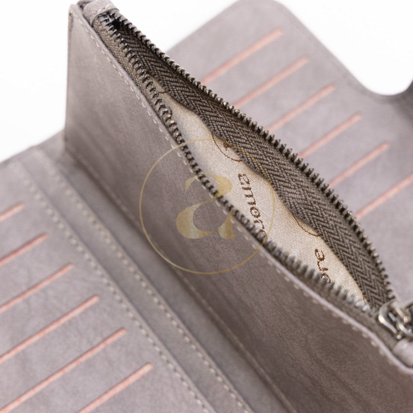 Дамски портфейл AMORE Clara - Grey