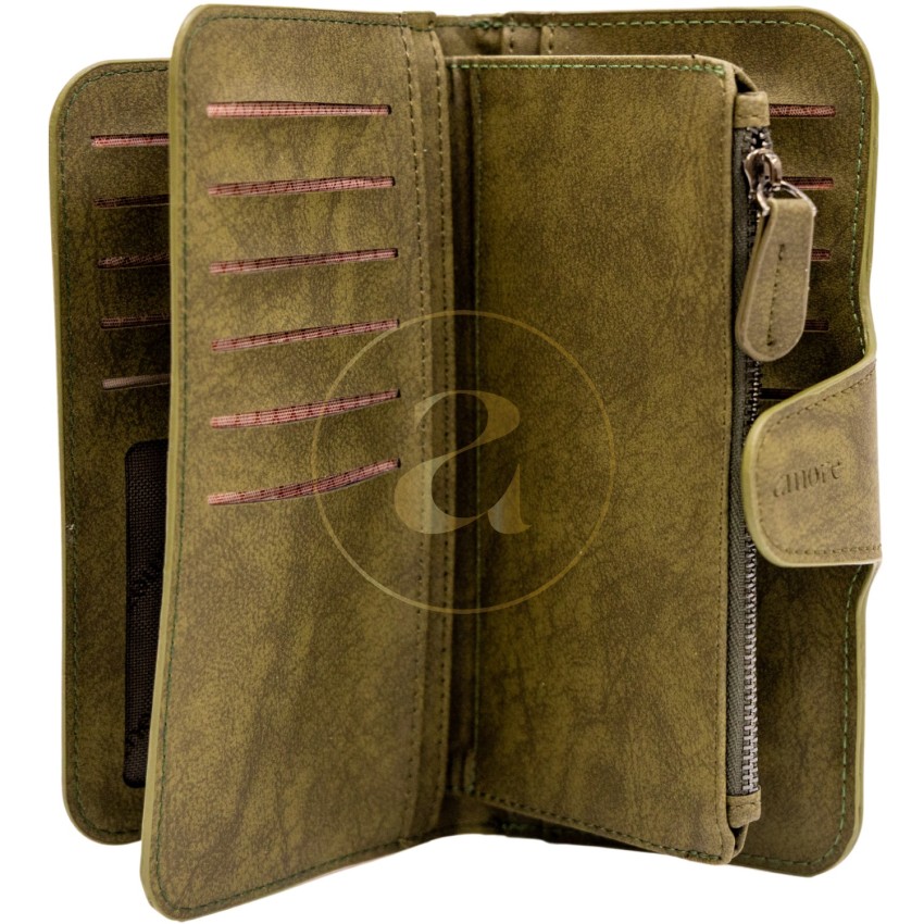 Дамски портфейл AMORE Clara - Green Дамски портфейл AMORE Clara - Green