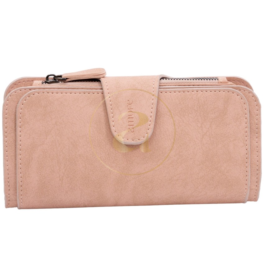 Дамски портфейл AMORE Clara - Pink