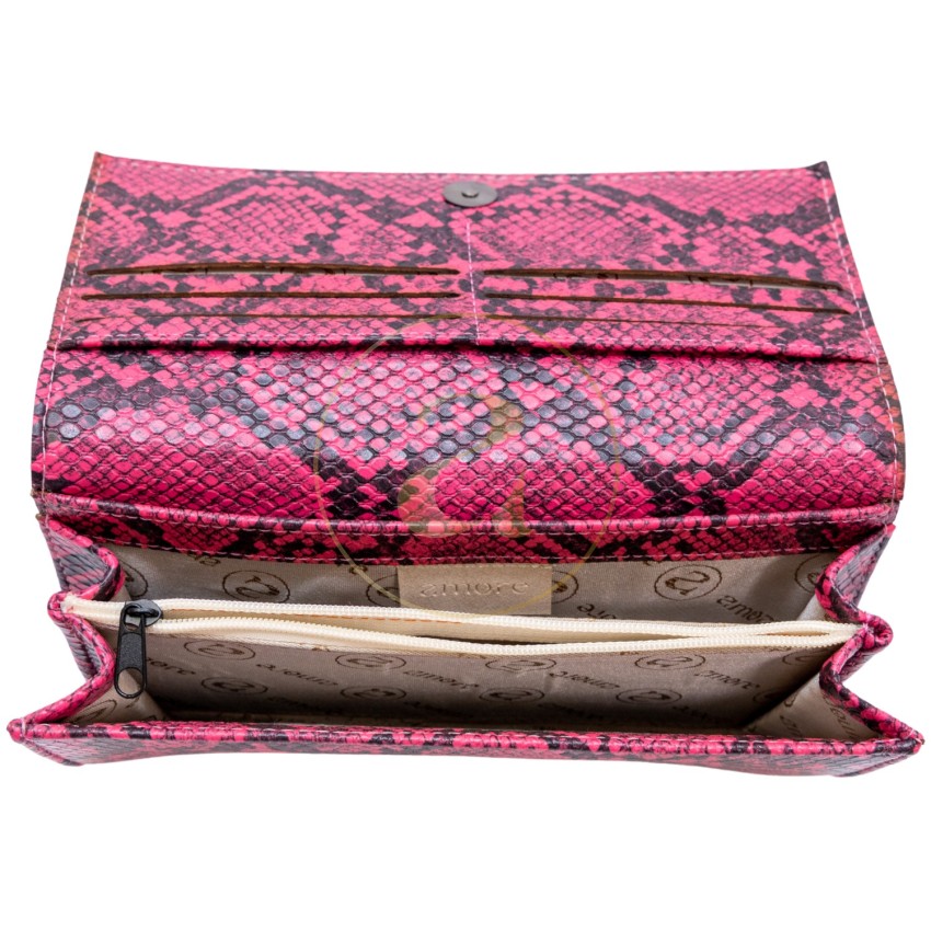 Дамски портфейл AMORE Ginevra - Pink Дамски портфейл AMORE Ginevra - Pink