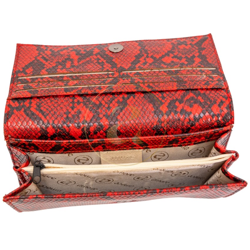 Дамски портфейл AMORE Ginevra - Red Дамски портфейл AMORE Ginevra - Red