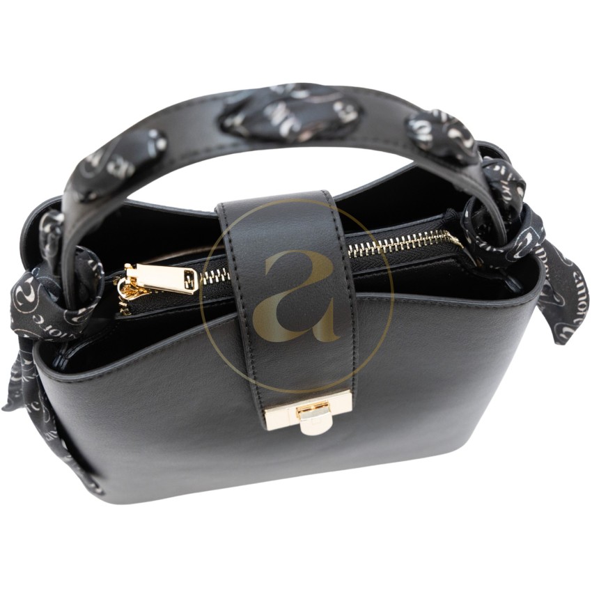 Класическа дамска чанта AMORE Isabella - Black