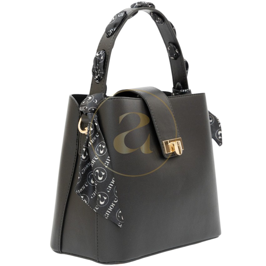 Класическа дамска чанта AMORE Isabella - Black