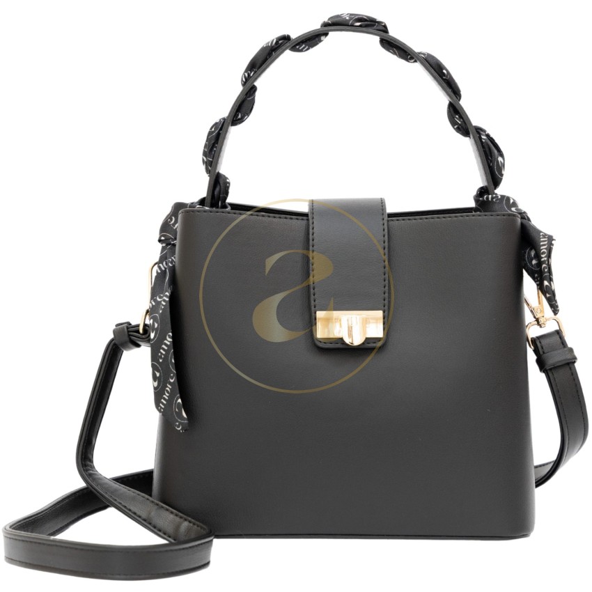 Класическа дамска чанта AMORE Isabella - Black