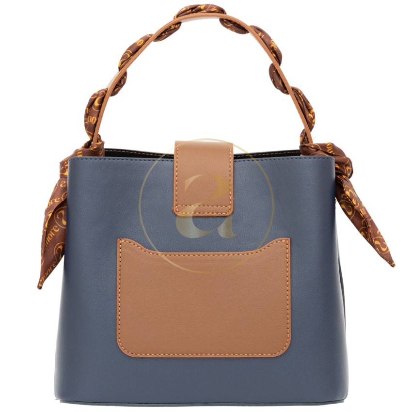 Класическа дамска чанта AMORE Isabella - Blue