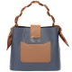 Класическа дамска чанта AMORE Isabella - Blue
