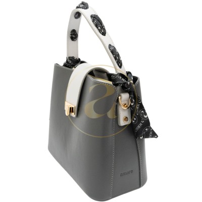 Класическа дамска чанта AMORE Isabella - Gray