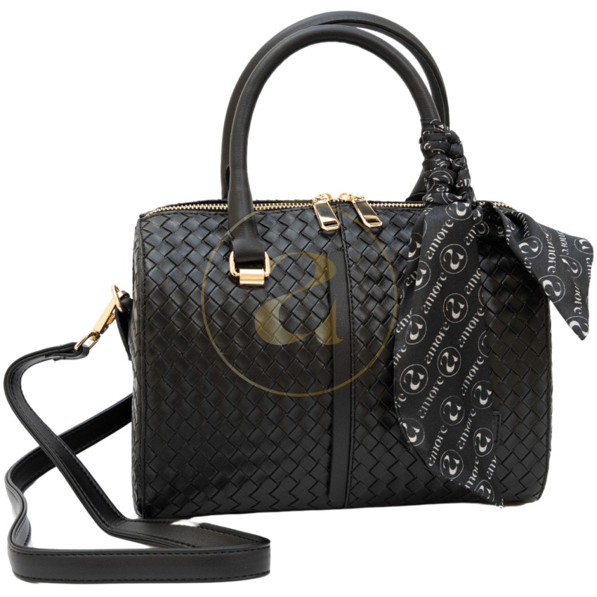 Класическа дамска чанта AMORE Beatrice - Black