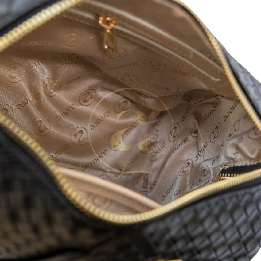 Класическа дамска чанта AMORE Beatrice - Black