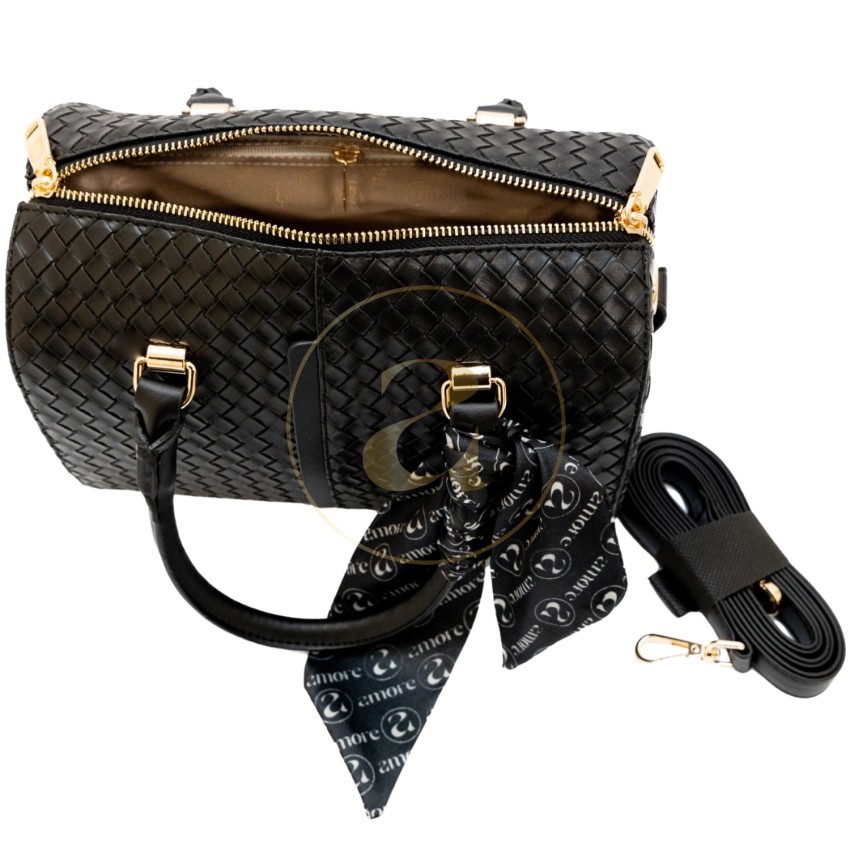 Класическа дамска чанта AMORE Beatrice - Black