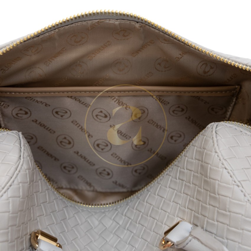 Класическа дамска чанта AMORE Beatrice - Grey