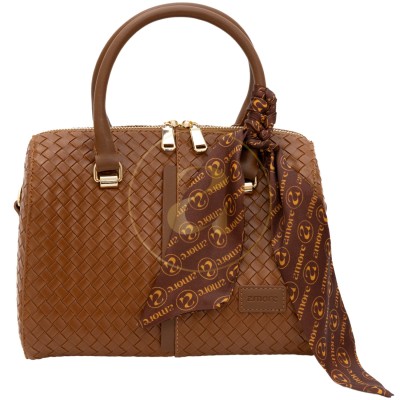 Класическа дамска чанта AMORE Beatrice - Tan