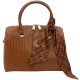 Класическа дамска чанта AMORE Beatrice - Tan