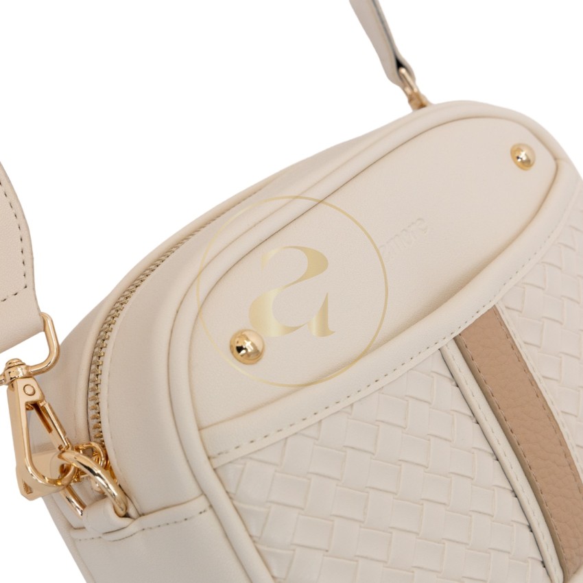 Ежедневна дамска чанта AMORE Elisa - Cream